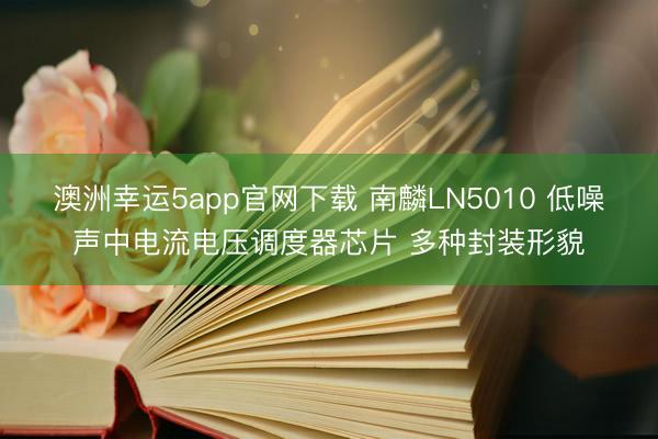 澳洲幸运5app官网下载 南麟LN5010 低噪声中电流电压调度器芯片 多种封装形貌